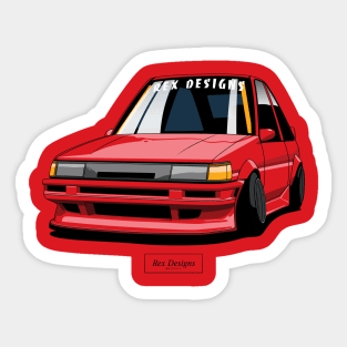 Toyota Corolla AE86 Levin Sticker